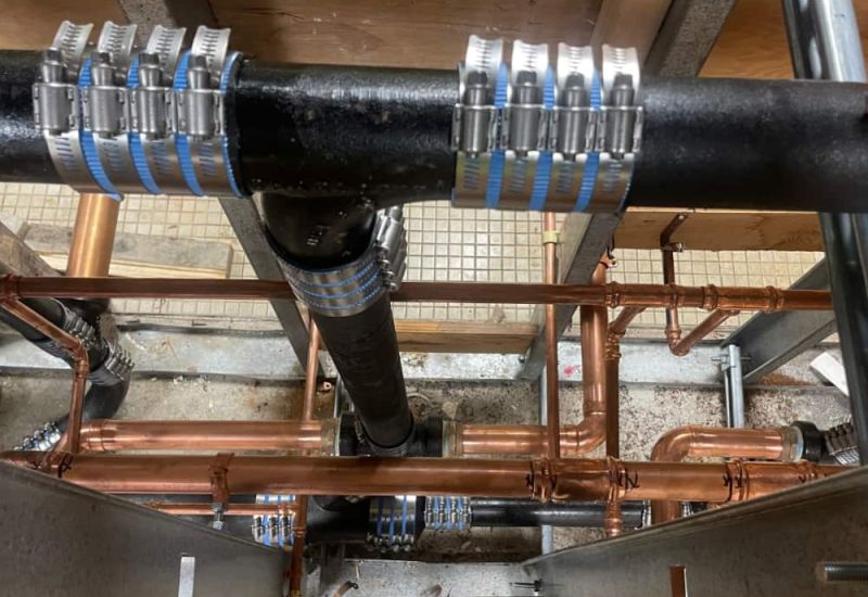 Work photo from Denommee Plumbing, HVAC & Electric's gallery