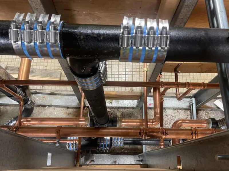 Work photo from Denommee Plumbing, HVAC & Electric's gallery